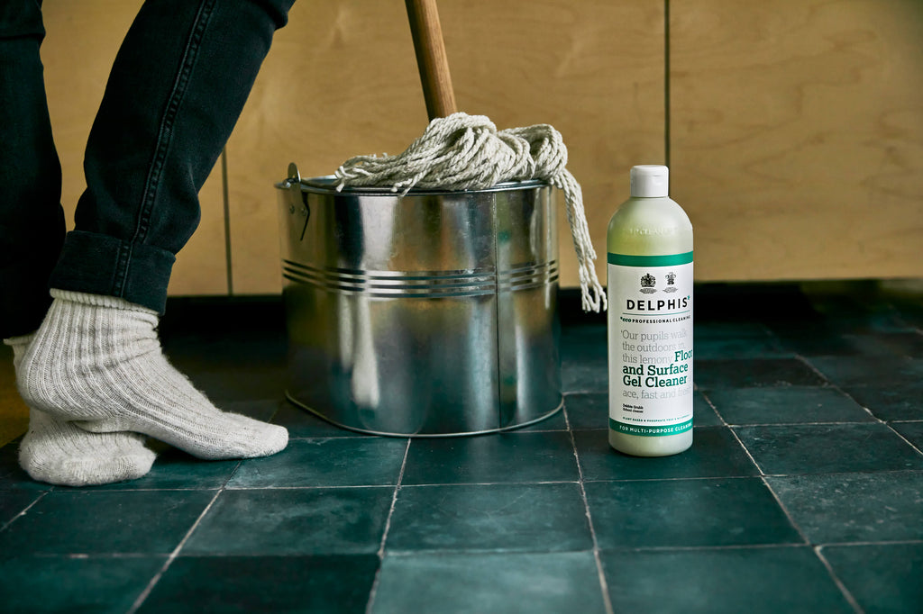 Eco-Friendly Bathroom Floor & Surface Cleaner