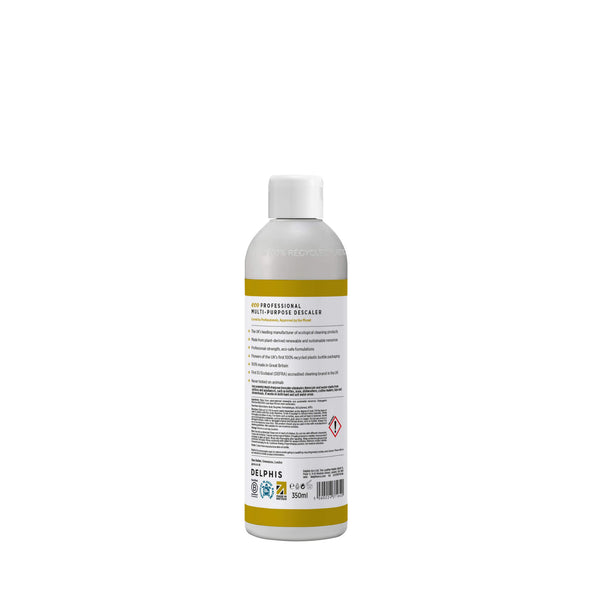Delphis Eco Multi-Purpose Descaler 350ml Back Label