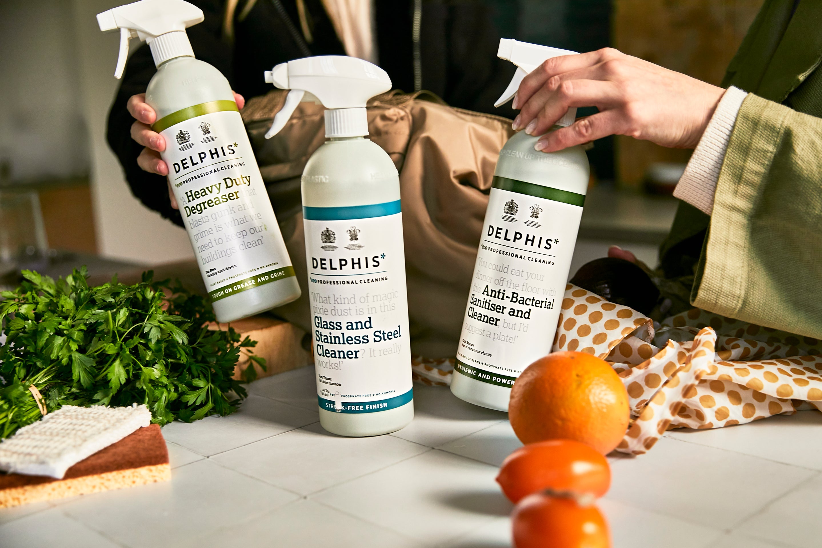 EcoFriendly Kitchen Cleaner Powerful & Effective Delphis Eco UK