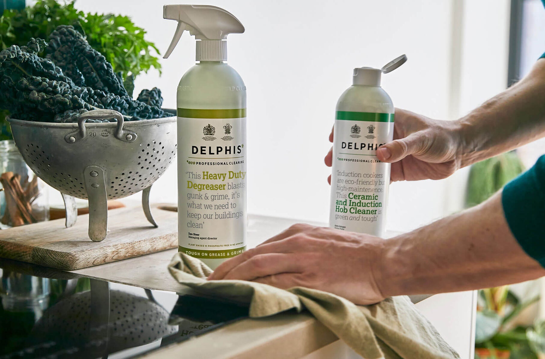 EcoFriendly Oven, Induction & Ceramic Hob Cleaner Delphis Eco UK