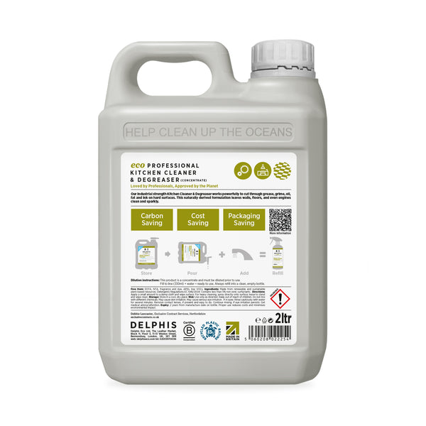 Kitchen Cleaner & Degreaser 2Ltr Refill (Concentrate)