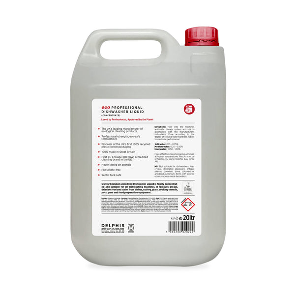 Commercial Dishwasher Liquid 20L (Concentrate)