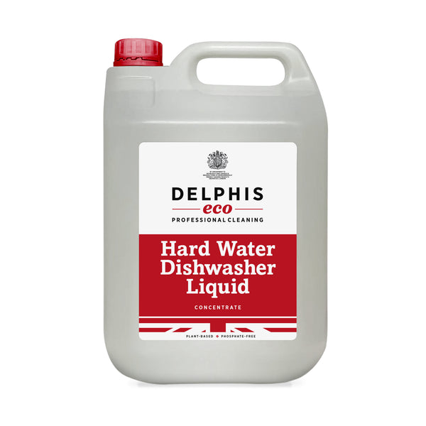 Commercial Hard Water Dishwasher Liquid 5L (Concentrate)
