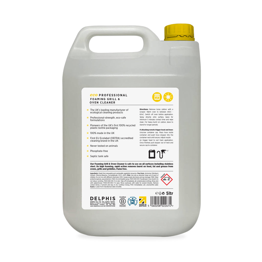 Foaming Grill and Oven Cleaner 5L