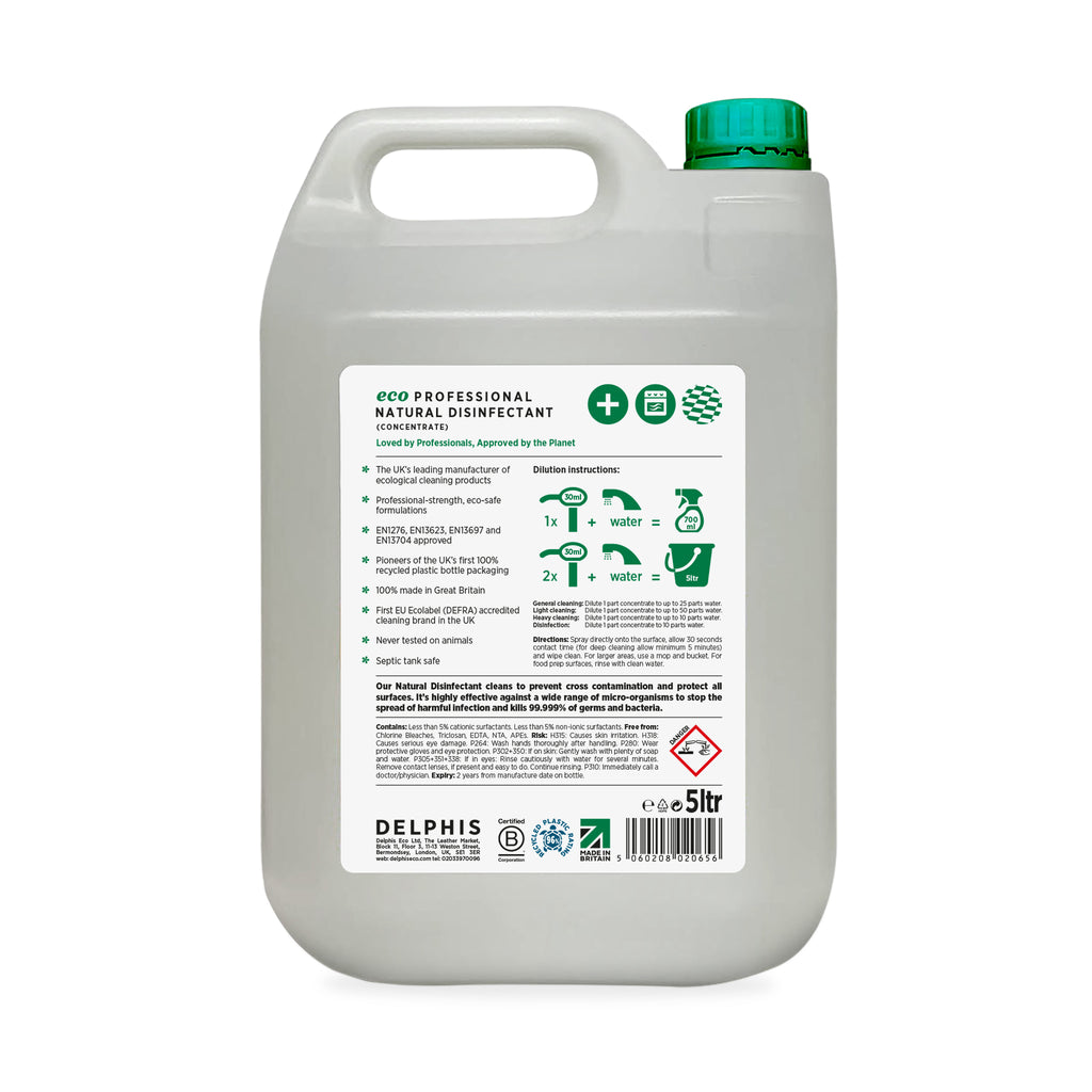 Natural Disinfectant 5L (Concentrate)