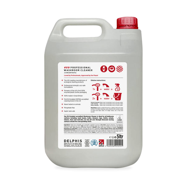 Commercial Washroom Cleaner 5L (Concentrate)