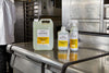 Commercial oven cleaning products in commercial kitchen