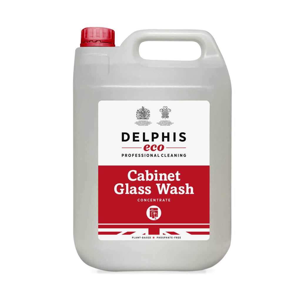 Delphis Eco Commercial Cabinet Glass Wash 5L Front Label