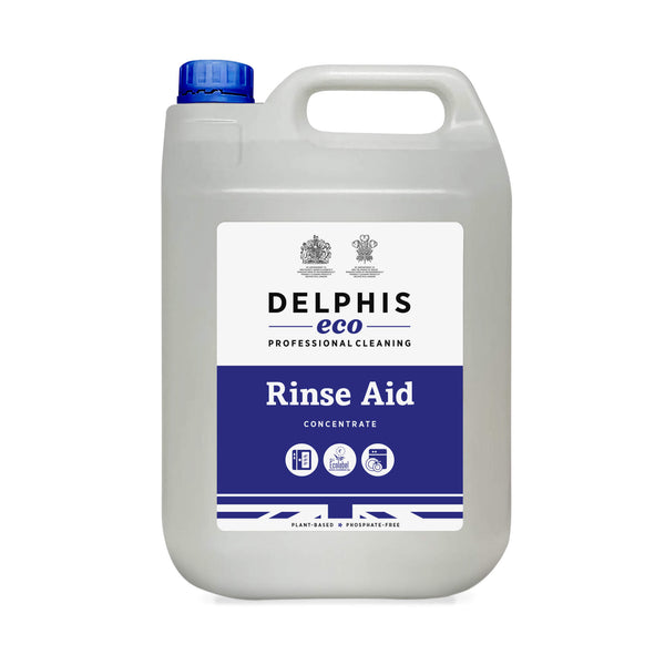 Delphis Eco Commercial Rinse Aid 5L Front Label