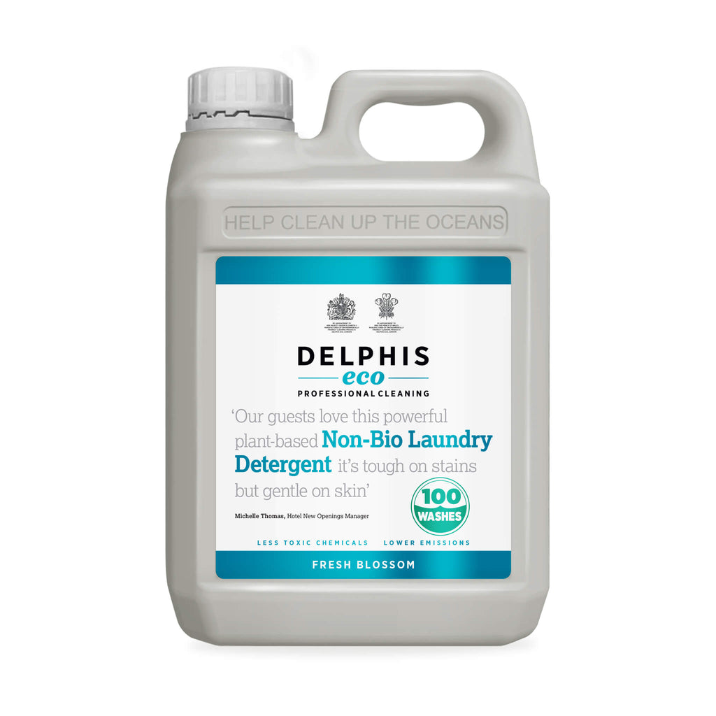 Delphis Eco Non-Bio Laundry Detergent 2L Front Label