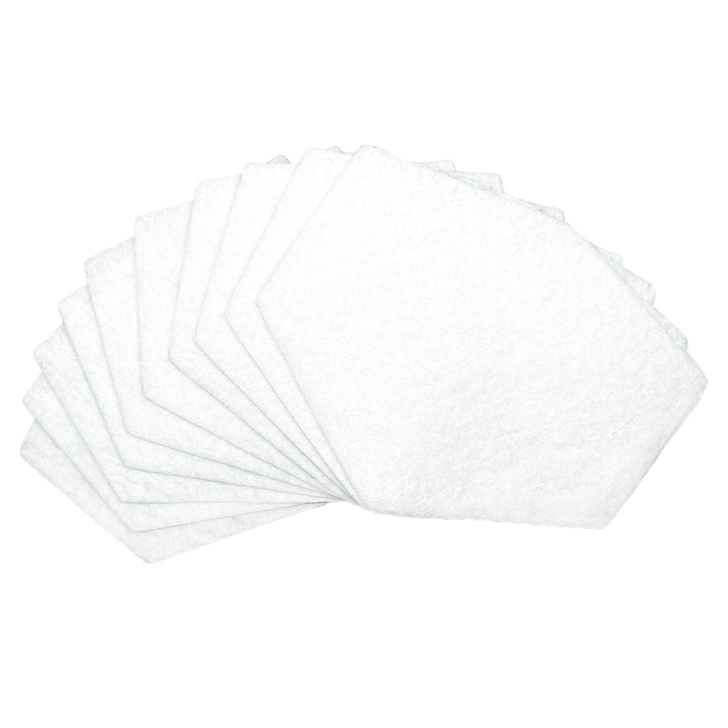 Reusable Face Mask Filters - Pack of 10